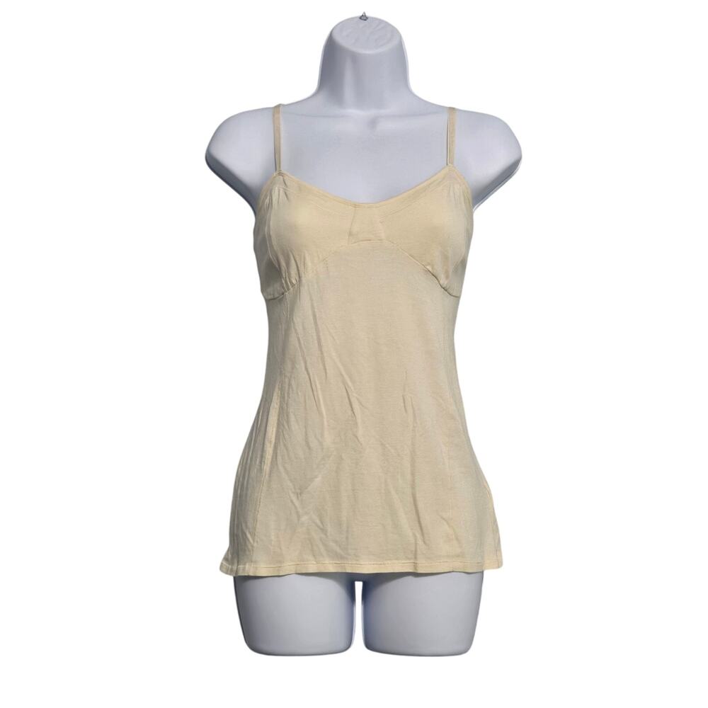 Decree Womens Babydoll Y2K Cream‎ Pima Cotton Tank Size XL Regency Coquette Soft